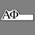 6" RULER W/ Alpha Phi